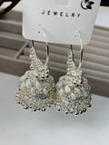 Divinera Noor Traditional Indian Jhumka Earrings